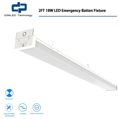 2FT 18W LED Emergency Batten Fixture