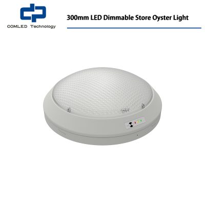 300mm LED Dimmable Store Oyster Light, 30 Watt Dimmable LED Oyster Light
