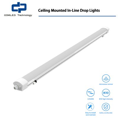 Ceiling Mounted In-Line Drop Lights