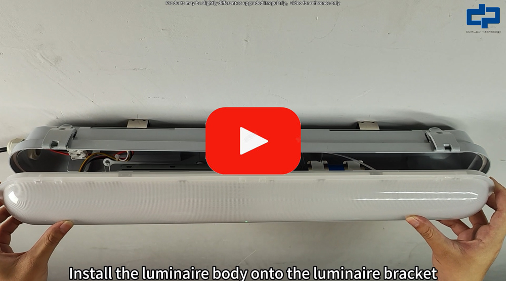 Compact Batten Light Installation Video