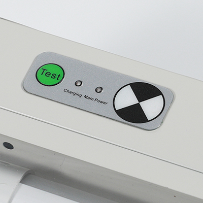 Test button and indicator light in the light body outside the test panel, convenient for maintenance observation and self-testing; Test button and indicator light in the light body outside the test panel, convenient for maintenance observation and self-testing;