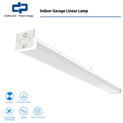 Indoor Garage Linear Lamp, Emergency Linear Light Batten Fitting