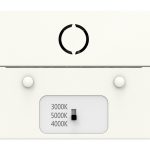 LED batten fixtue External DIP switch for changing CCT