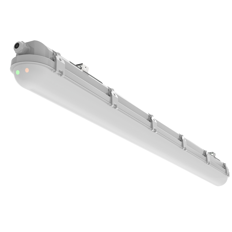 Warehouse Lighting Waterproof LED Batten Light Fixture COMLED LED Compact Batten Light Fixture, LED Waterproof Batten Lights