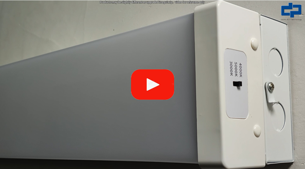 LED Linear Suspended Light Fixture Installation Video