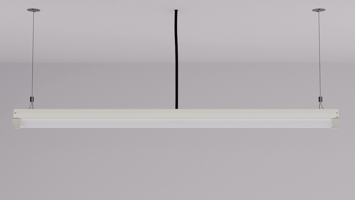 LED Wraparound Light Fixture Suspended LED Wraparound Light Fixture Suspended