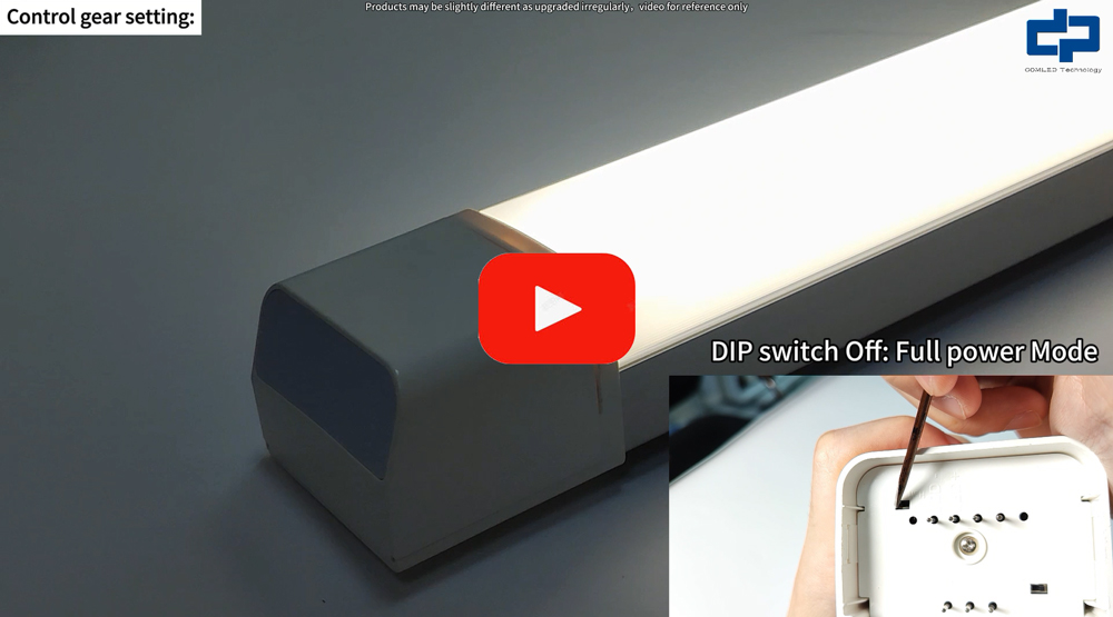Linear Light Fitting Operation Video