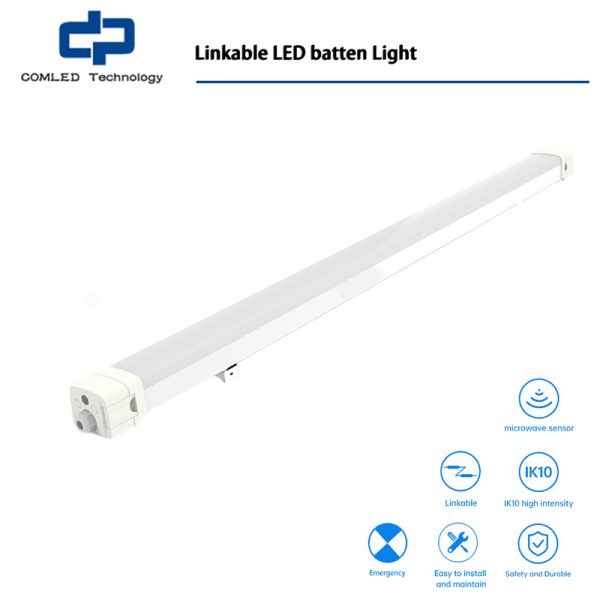 Linkable LED batten Light COMLED Linkable LED batten Light
