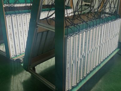 Production Line LED Linear Batten Light Fixture Aging Test Production Line LED Linear Batten Light Fixture Aging Test