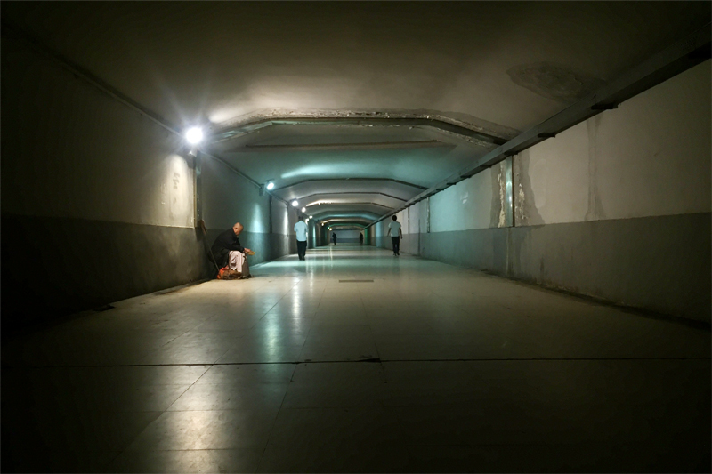 Tunnel LED Oyster Light Fixture, IP65 LED Ceiling Light Tunnel LED Bulkhead Light Fixture, underpass Ceiling LED Light with Motion Sensor