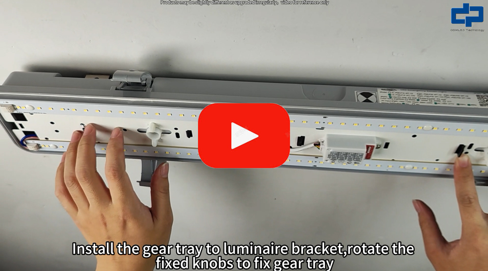 Waterproof LED Batten Installation Video